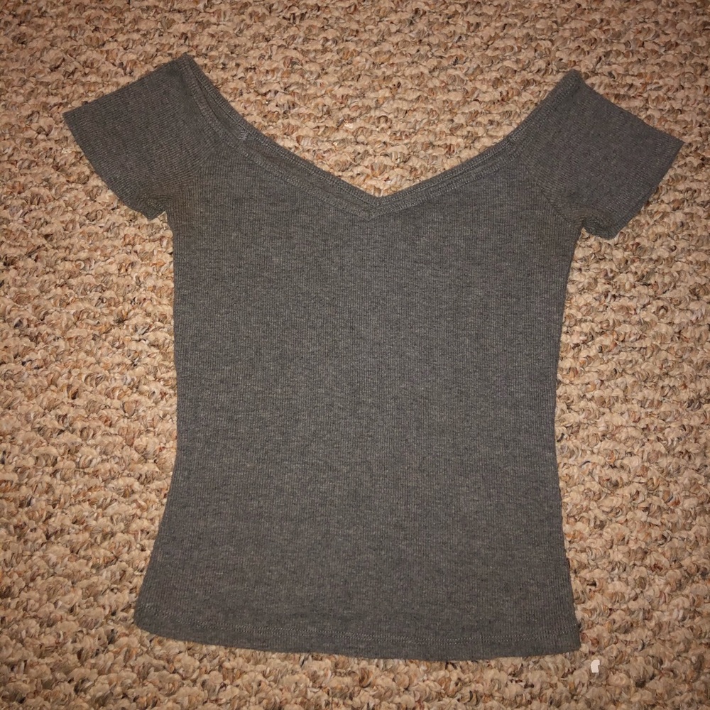 Off the shoulder crop top